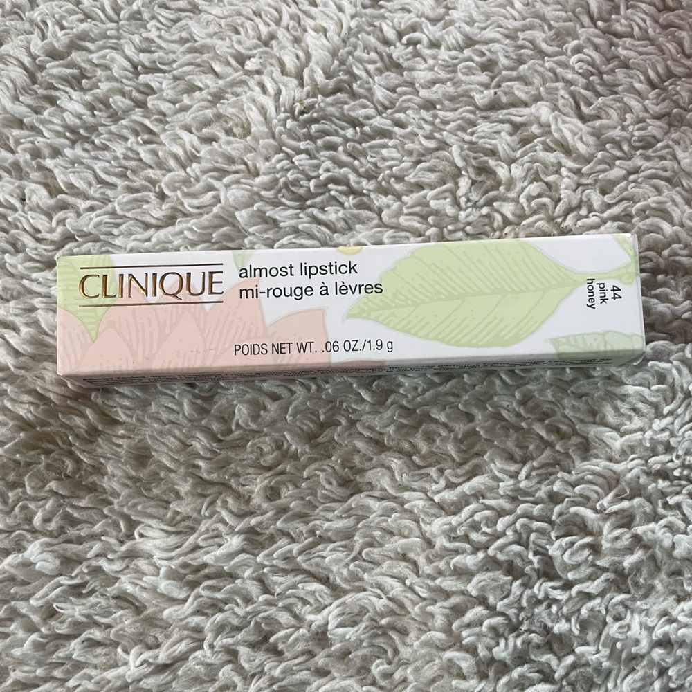NWT Clinique Almost Lipstick In Shade "Pink Honey"